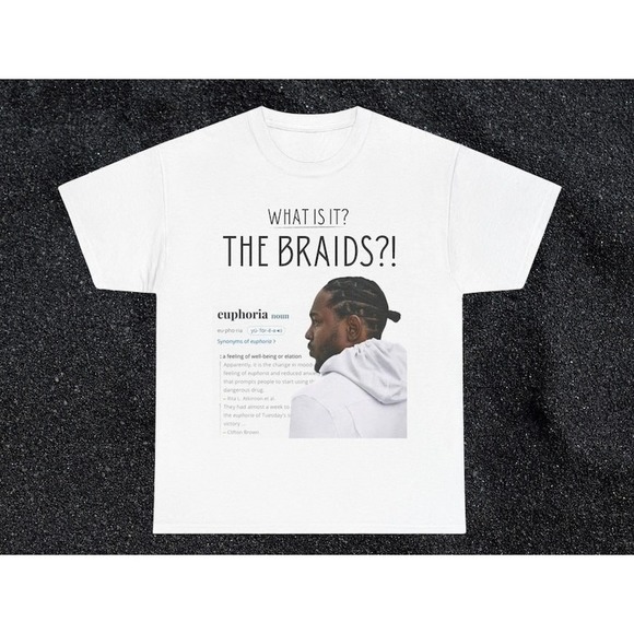 Kendrick Lamar Diss T Shirt, What Is It, The BRAIDS Unisex T-shirt Gift For Fan - Picture 1 of 4
